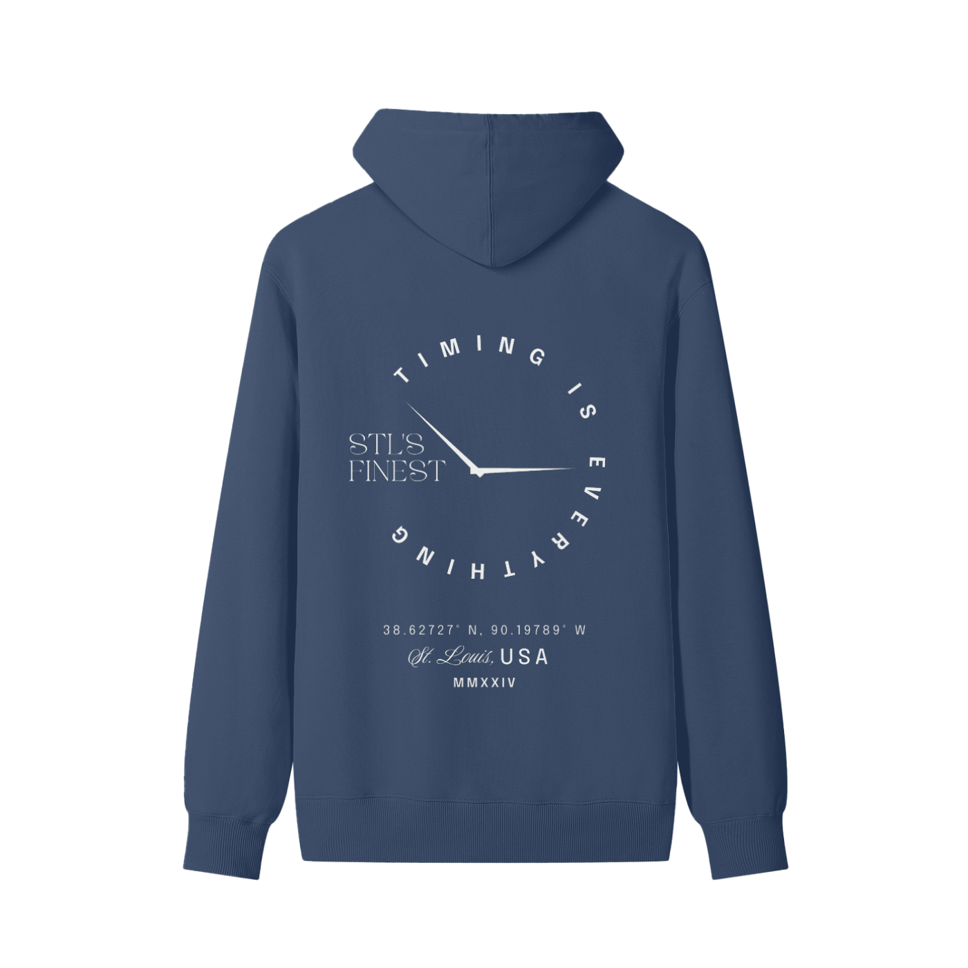 Stl Watches,Stl Watches Hoodie,Timing Is Everything ,Timing Is Everything Hoodie,Elegant Hoodie,Navy Hoodie,Watch Graphic,Graphic Hoodie,Hoodie,Navy Graphic Hoodie