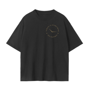 Timing Is Everything – Timeless Black Tee