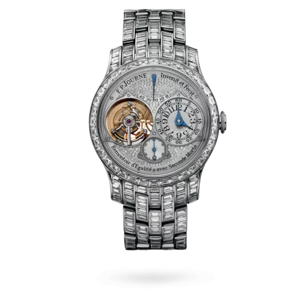 F.P. Journe TOURBILLON SOUVERAIN SET WITH DIAMONDS 40mm TJ